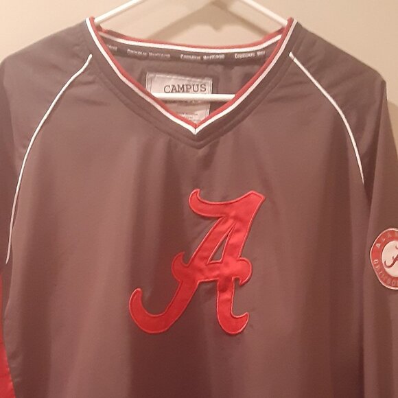 Alabama Crimson Tide V-Neck Windbreaker (Men’s XL) - Picture 8 of 8